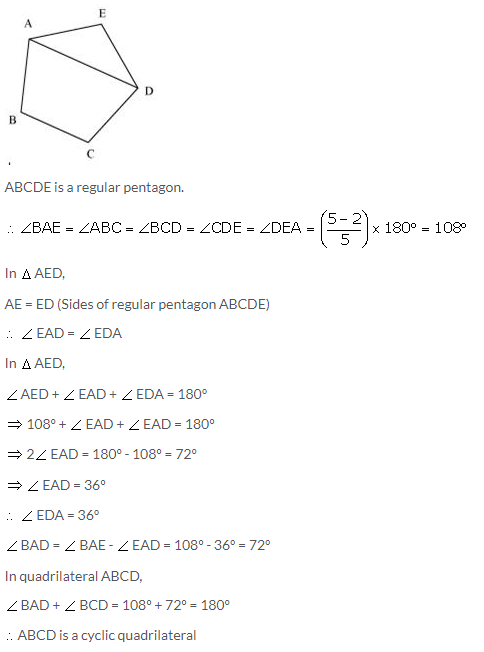 Selina Concise Mathematics Class 10 ICSE Solutions Tangents and Intersecting Chords - 114