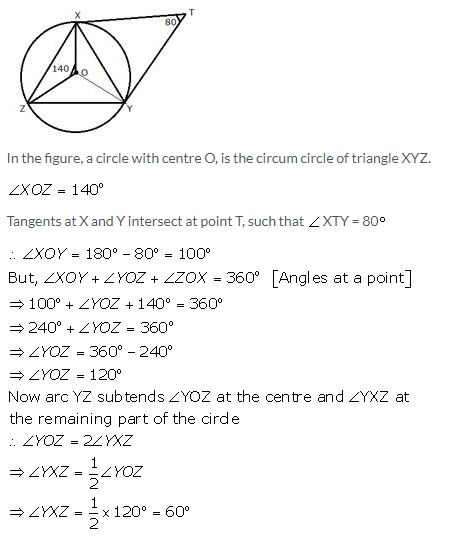 Selina Concise Mathematics Class 10 ICSE Solutions Tangents and Intersecting Chords - 134