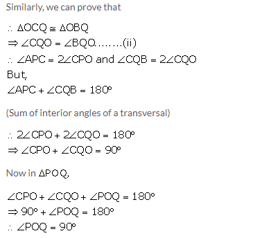 Selina Concise Mathematics Class 10 ICSE Solutions Tangents and Intersecting Chords - 23