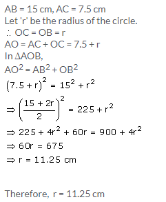 Selina Concise Mathematics Class 10 ICSE Solutions Tangents and Intersecting Chords - 3