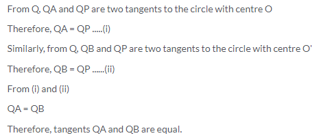 Selina Concise Mathematics Class 10 ICSE Solutions Tangents and Intersecting Chords - 5