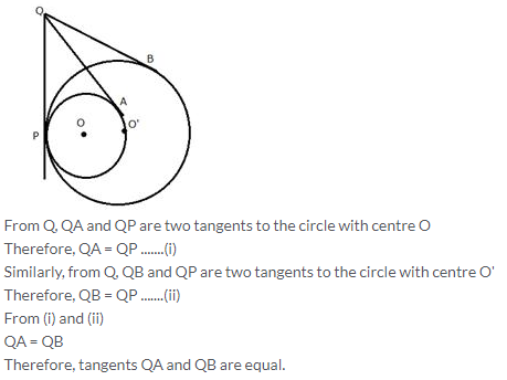 Selina Concise Mathematics Class 10 ICSE Solutions Tangents and Intersecting Chords - 6