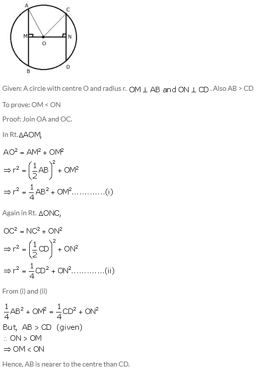 Selina Concise Mathematics Class 10 ICSE Solutions Tangents and Intersecting Chords - 70