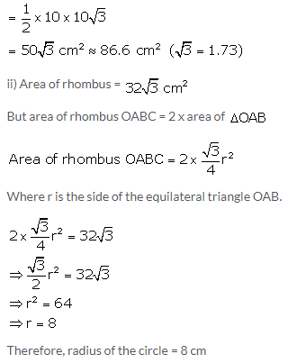 Selina Concise Mathematics Class 10 ICSE Solutions Tangents and Intersecting Chords - 72