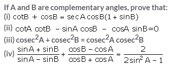 Selina Concise Mathematics Class 10 ICSE Solutions Trigonometrical Identities image - 175