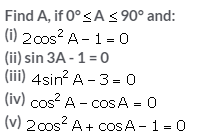 Selina Concise Mathematics Class 10 ICSE Solutions Trigonometrical Identities image - 188