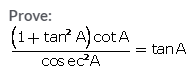 Selina Concise Mathematics Class 10 ICSE Solutions Trigonometrical Identities image - 21