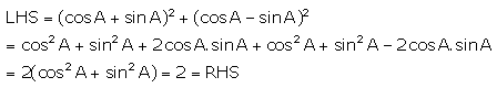 Selina Concise Mathematics Class 10 ICSE Solutions Trigonometrical Identities image - 32