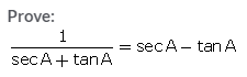 Selina Concise Mathematics Class 10 ICSE Solutions Trigonometrical Identities image - 35