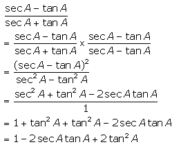 Selina Concise Mathematics Class 10 ICSE Solutions Trigonometrical Identities image - 40