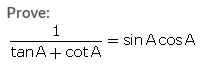 Selina Concise Mathematics Class 10 ICSE Solutions Trigonometrical Identities image - 5