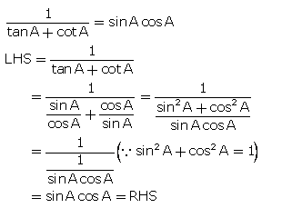 Selina Concise Mathematics Class 10 ICSE Solutions Trigonometrical Identities image - 6