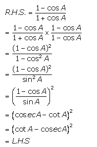 Selina Concise Mathematics Class 10 ICSE Solutions Trigonometrical Identities image - 62