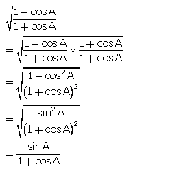 Selina Concise Mathematics Class 10 ICSE Solutions Trigonometrical Identities image - 82