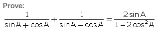 Selina Concise Mathematics Class 10 ICSE Solutions Trigonometrical Identities image - 87