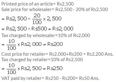 Selina Concise Mathematics Class 10 ICSE Solutions Value Added Tax image - 9