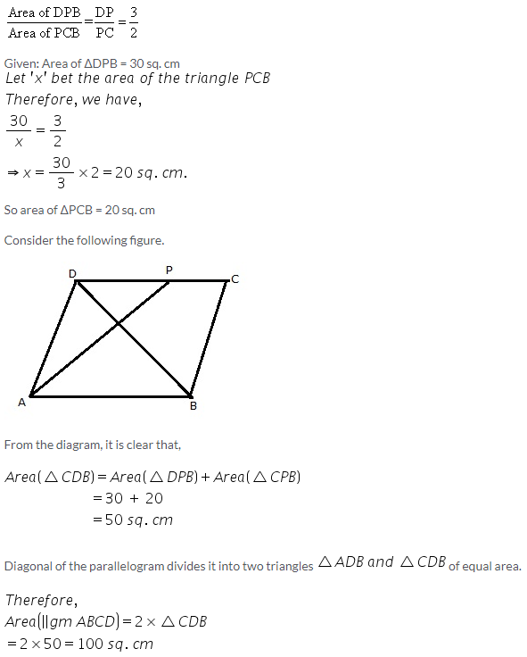 Selina Concise Mathematics Class 9 ICSE Solutions Area Theorems [Proof and Use] image -23