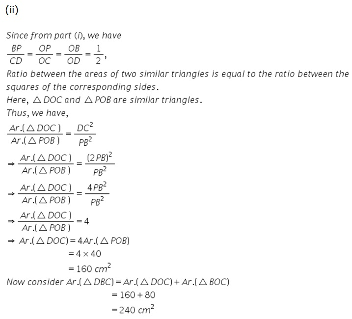 Selina Concise Mathematics Class 9 ICSE Solutions Area Theorems [Proof and Use] image -32