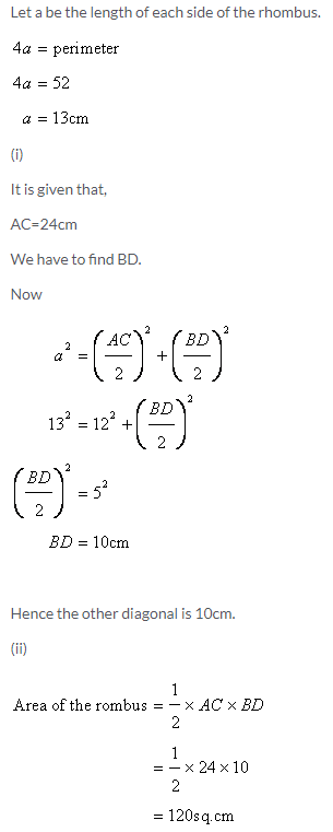 Selina Concise Mathematics Class 9 ICSE Solutions Area and Perimeter of Plane Figures image - 40