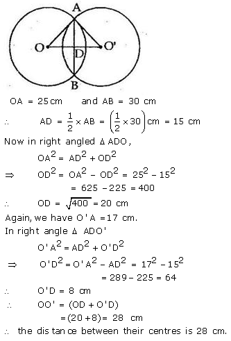 Selina Concise Mathematics Class 9 ICSE Solutions Circle image - 17