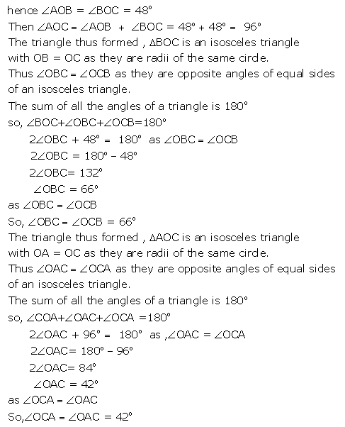 Selina Concise Mathematics Class 9 ICSE Solutions Circle image - 26