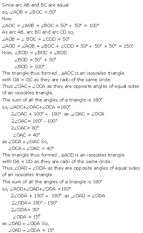 Selina Concise Mathematics Class 9 ICSE Solutions Circle image - 28