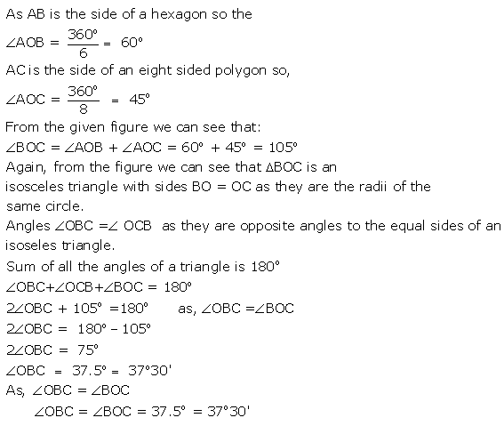 Selina Concise Mathematics Class 9 ICSE Solutions Circle image - 29