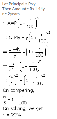 Selina Concise Mathematics Class 9 ICSE Solutions Compound Interest (Using Formula) 10