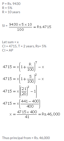 Selina Concise Mathematics Class 9 ICSE Solutions Compound Interest (Using Formula) 23