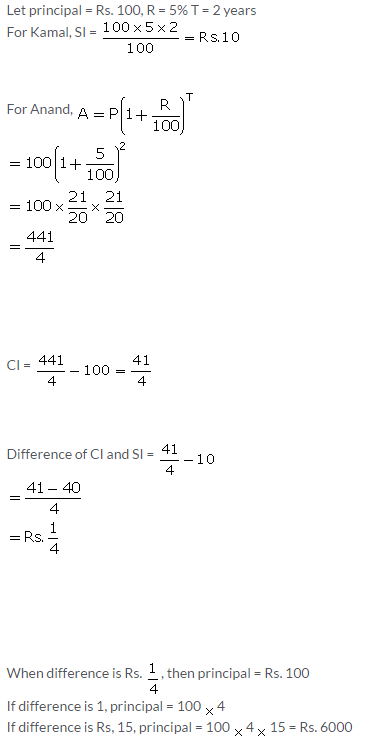 Selina Concise Mathematics Class 9 ICSE Solutions Compound Interest (Using Formula) 24