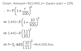 Selina Concise Mathematics Class 9 ICSE Solutions Compound Interest (Using Formula) 4