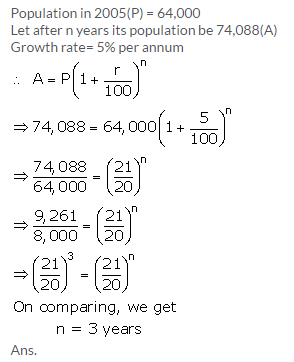 Selina Concise Mathematics Class 9 ICSE Solutions Compound Interest (Using Formula) 42