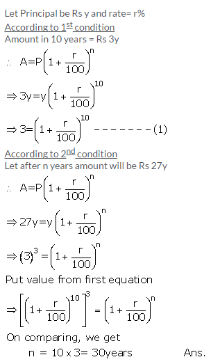 Selina Concise Mathematics Class 9 ICSE Solutions Compound Interest (Using Formula) 46