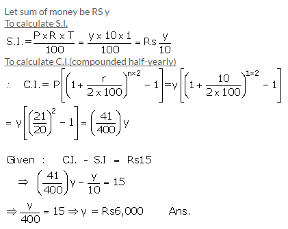 Selina Concise Mathematics Class 9 ICSE Solutions Compound Interest (Using Formula) 48