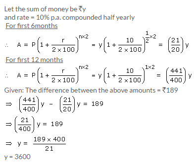 Selina Concise Mathematics Class 9 ICSE Solutions Compound Interest (Using Formula) 56