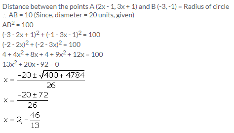 Selina Concise Mathematics Class 9 ICSE Solutions Distance Formula image - 21