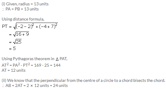 Selina Concise Mathematics Class 9 ICSE Solutions Distance Formula image - 23