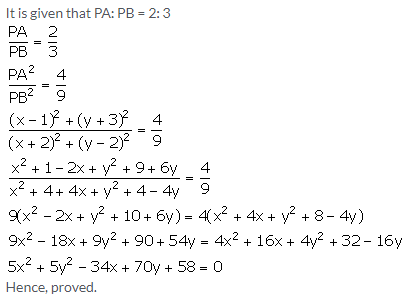 Selina Concise Mathematics Class 9 ICSE Solutions Distance Formula image - 28