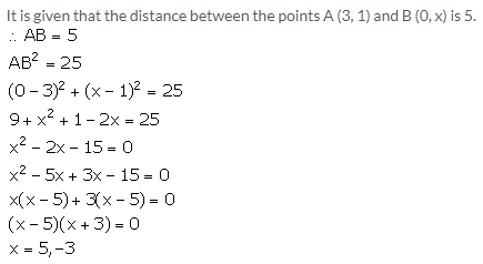 Selina Concise Mathematics Class 9 ICSE Solutions Distance Formula image - 4