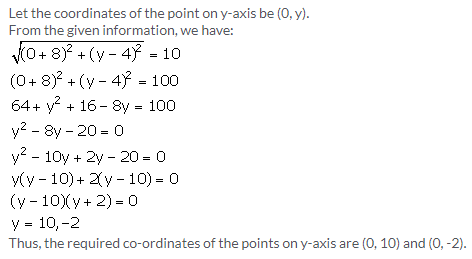 Selina Concise Mathematics Class 9 ICSE Solutions Distance Formula image - 6