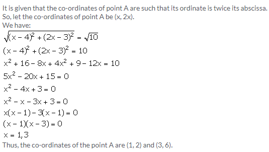 Selina Concise Mathematics Class 9 ICSE Solutions Distance Formula image - 7