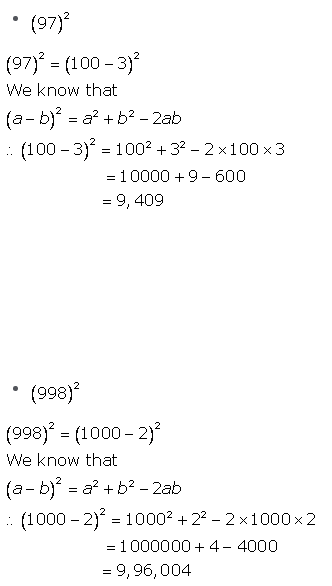 Selina Concise Mathematics Class 9 ICSE Solutions Expansions (Including Substitution) 3