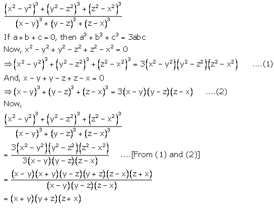 Selina Concise Mathematics Class 9 ICSE Solutions Expansions (Including Substitution) 76