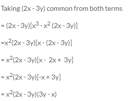 Selina Concise Mathematics Class 9 ICSE Solutions Factorisation 3