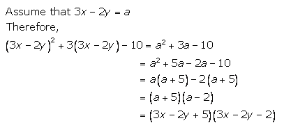 Selina Concise Mathematics Class 9 ICSE Solutions Factorisation 34