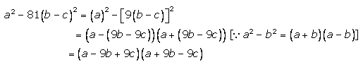 Selina Concise Mathematics Class 9 ICSE Solutions Factorisation 39