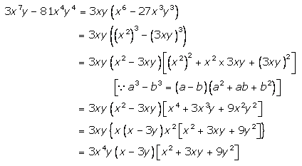 Selina Concise Mathematics Class 9 ICSE Solutions Factorisation 71