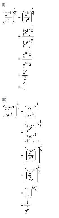 Selina Concise Mathematics Class 9 ICSE Solutions Indices (Exponents) 10