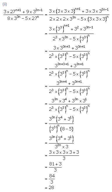 Selina Concise Mathematics Class 9 ICSE Solutions Indices (Exponents) 16