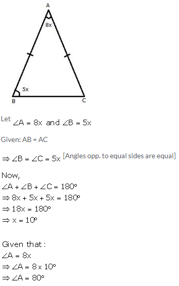 Selina Concise Mathematics Class 9 ICSE Solutions Isosceles Triangles 14